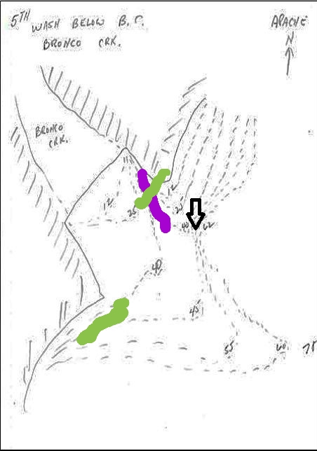 Purple green areas